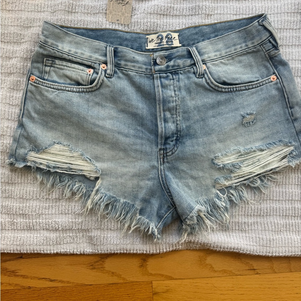 We the Free People Jean shorts size 28